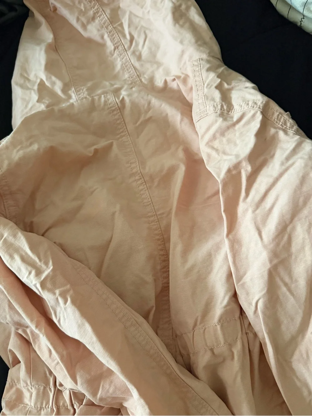 Old Navy Light Pink Hooded Anorak Jacket